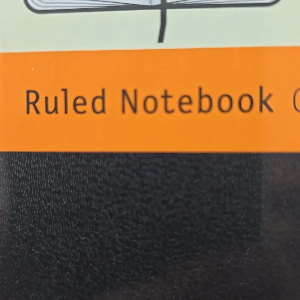 ❤️BUY 5 GET 3 FREE Classic Notebook, Hard Cover, Black, Retail $33.00 USD